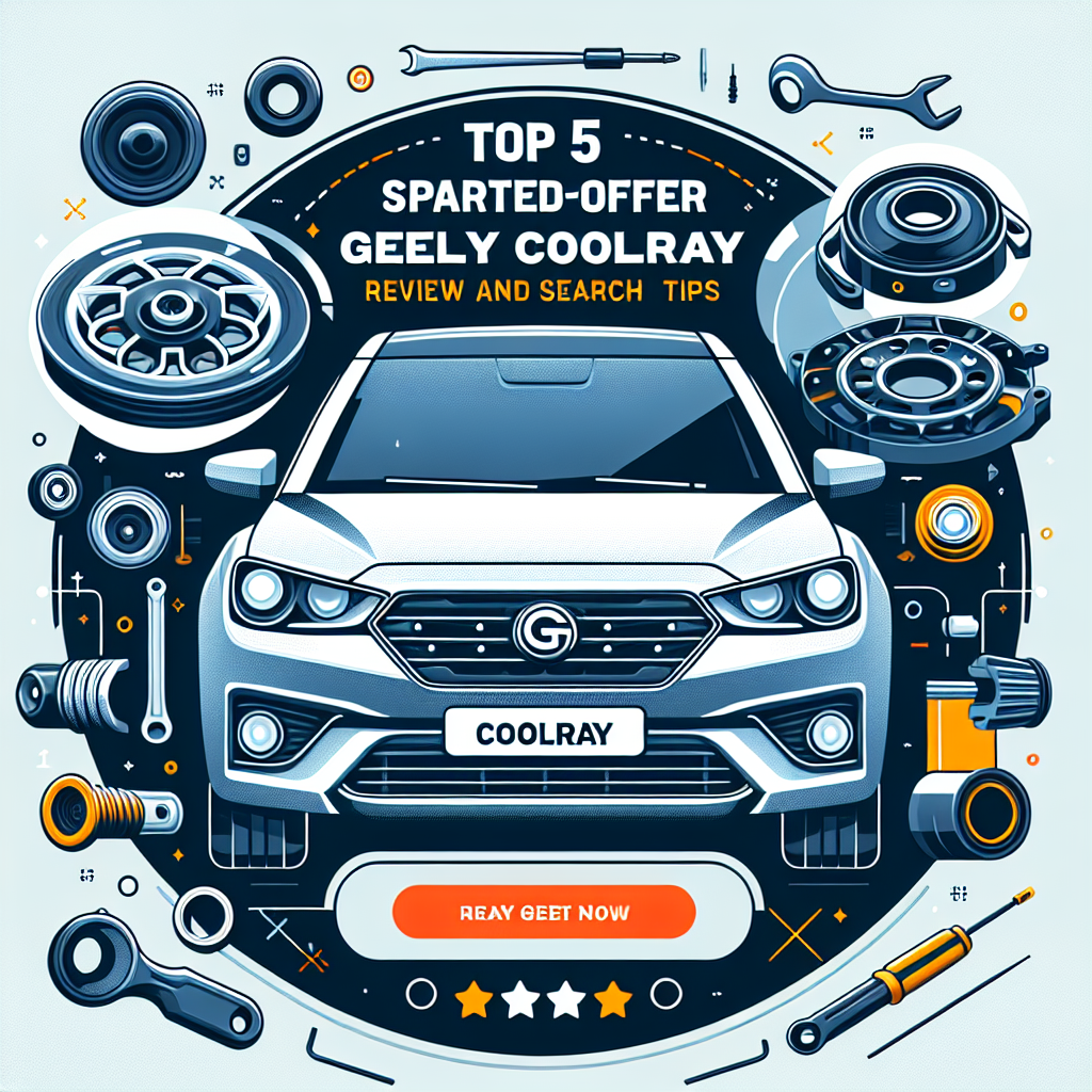 Топ-5 востребованных запчастей на Geely Coolray: обзор и советы по поиску